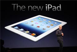 Novo iPad chega amanhã a Portugal