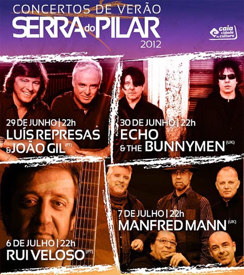 Concertos começam hoje na Serra do Pilar