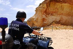 85 praias portuguesas com arribas de alto risco