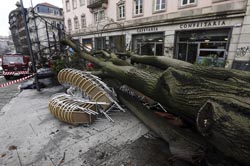 Ruas do Porto páram para reparações depois do mau tempo