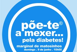 “Põe-te a Mexer...pela Diabetes” junta famílias em caminhada solidária