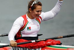 Canoísta Joana Vasconcelos sagrou-se vice-campeã do Mundo