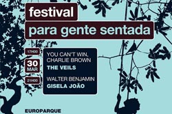 Gisela João e The Veils no Festival para Gente Sentada