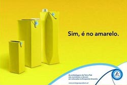 Cartão para líquidos é no «Amarelo»