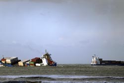 Embarcação de pesca naufragou ao largo do Porto de Leixões