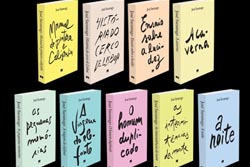 Nova edição da obra de Saramago com capas de diferentes caligrafias