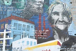 Estudantes de Matosinhos visitam maior mural de Street Art do norte