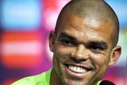 Seleção: Pepe já treina com os colegas