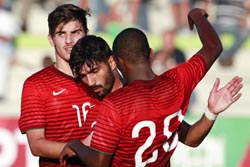 Seleção Portugal decide hoje apuramento para o Europeu de sub-21