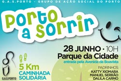 Terceira caminhada “a sorrir” do G.A.S. Porto agendada para domingo