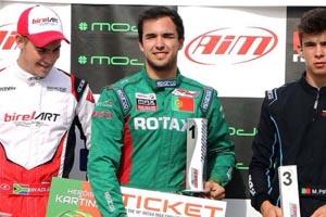 Pedro Pinto sagra-se vencedor do Trofeu Rotax Max Challenge Portugal 2017