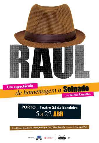 'Raul, um espetáculo de homenagem a Solnado' estreia esta quinta-feira