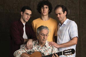 Caetano Veloso e filhos regressam com novos concertos em Portugal