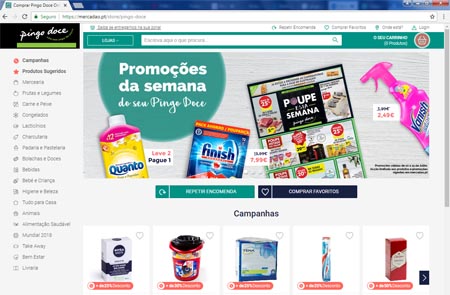 Pingo Doce associa-se à plataforma online Mercadão