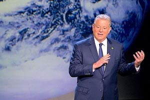 Al Gore veio ao Porto falar sobre alterações climáticas