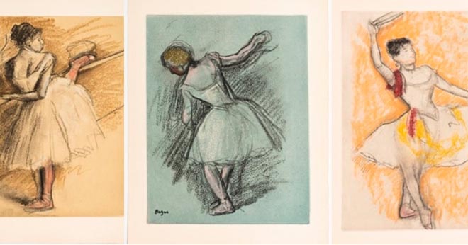 Obras de Edgar Degas, Paula Rego e Helena Medeiros em exposição no NorteShopping