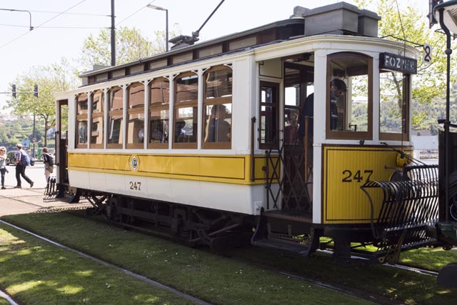 Porto foi pioneiro na inauguração de linha de carros elétricos