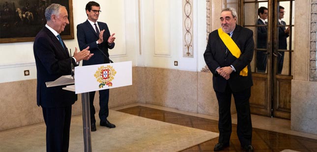 Presidente da República condecora Eduardo Souto de Moura