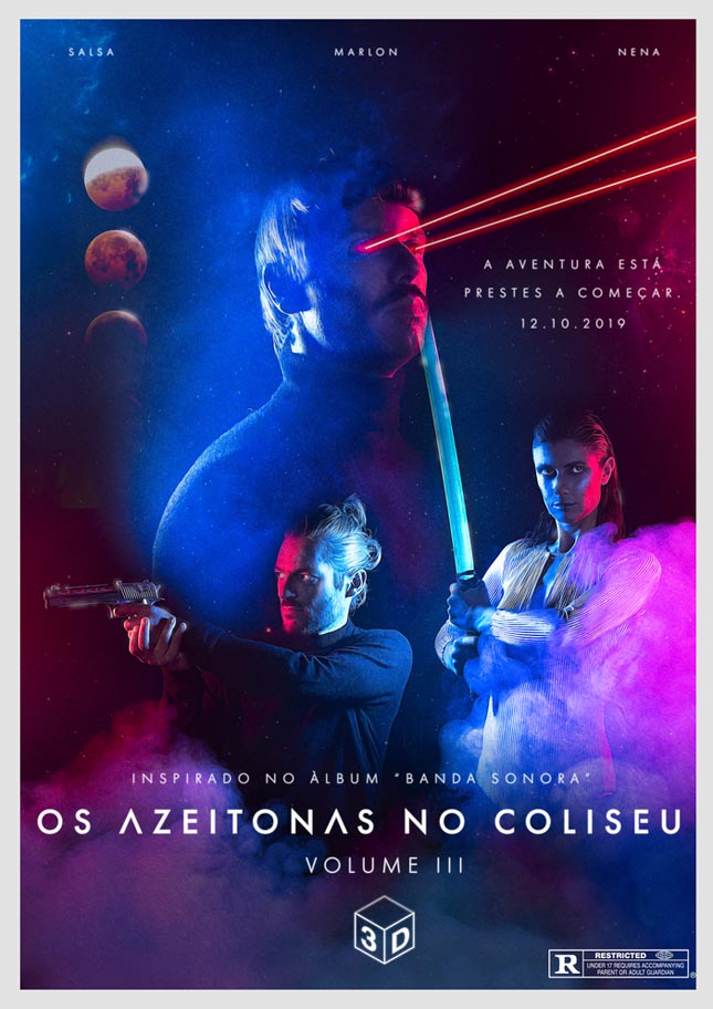 Os Azeitonas revelam o primeiro cartaz para o concerto no Coliseu do Porto