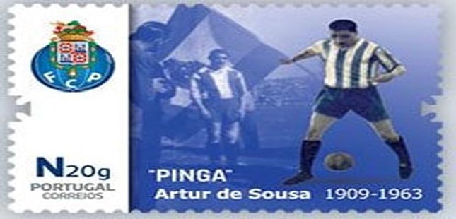 CTT homenageiam “Pinga”, jogador histórico do FC Porto, em emissão filatélica