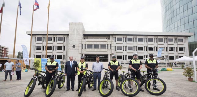 Polícia Municipal da Maia recebe bicicletas elétricas
