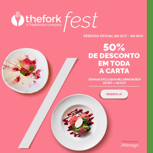 Está de volta o TheFork Fest!