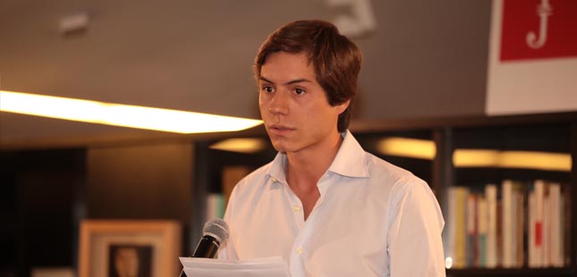 Afonso Reis Cabral é o vencedor do Prémio José Saramago 2019
