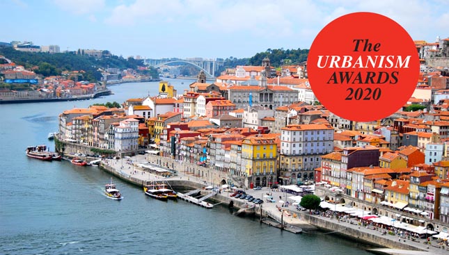 Porto é Cidade Europeia do Ano nos Prémios do Urbanismo 2020