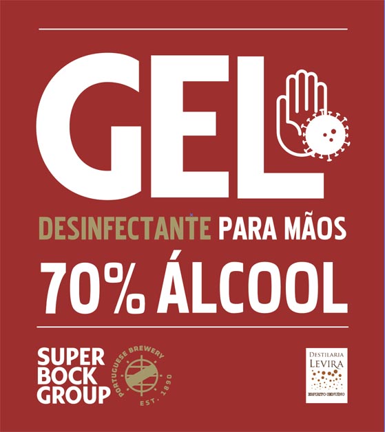 Super Bock Group e Destilaria Levira convertem álcool de produção de cerveja em gel desinfetante