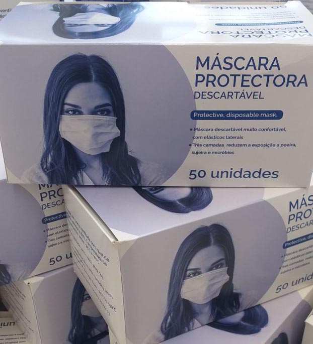 Máscaras descartáveis já estão à venda no  Pingo Doce