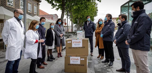 Empresa de painéis solares doa máscaras ao Hospital da Póvoa de Varzim