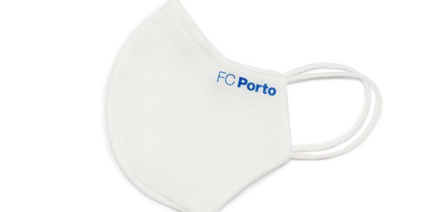 FC Porto coloca à venda máscaras reutilizáveis