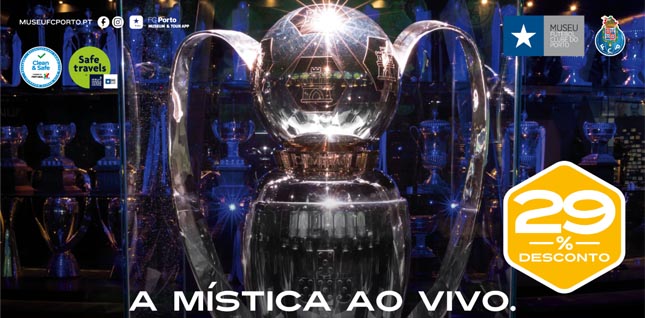 Tour FC Porto com desconto inspirado no número de títulos de Campeão Nacional do clube