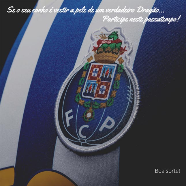 ALERTA NOVO PASSATEMPO Instagram: Camisola FC Porto