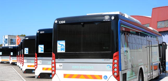 Autocarros da STCP vão circular com eletricidade 100% renovável