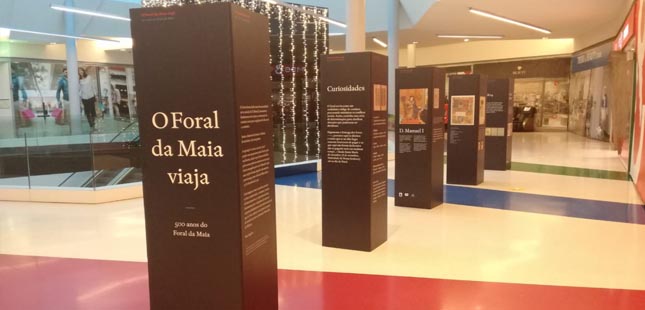 Mira Maia Shopping apresenta exposição itinerante “O Foral Viaja”