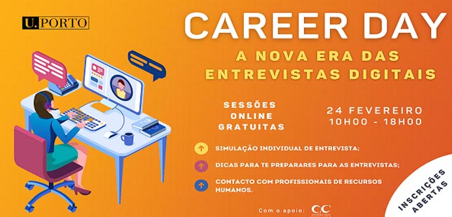 Career Day U.Porto dedicado à “Nova Era das Entrevistas Digitais