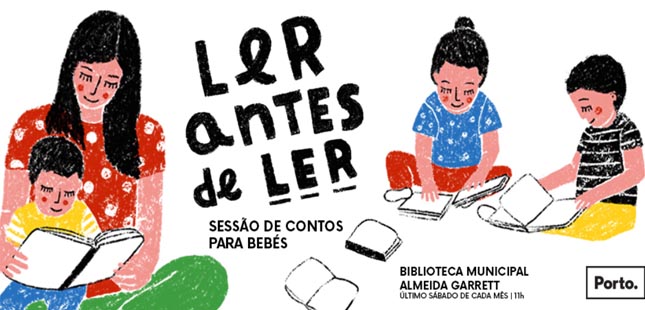 Programa “Ler antes de Ler” regressa à Biblioteca Municipal Almeida Garrett