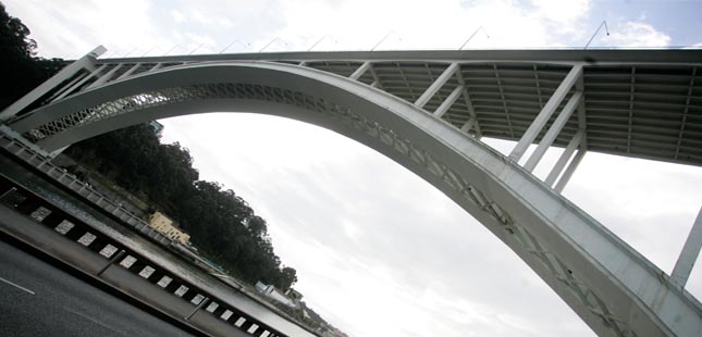 Ponte da Arrábida com trânsito condicionado no fim de semana