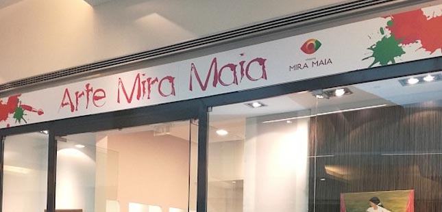 Mira Maia Shopping recebe exposição de pintura de Mário Pires de Lima