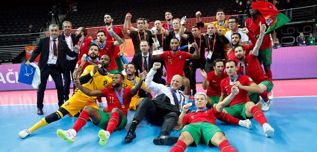 Portugal é campeão do mundo de futsal
