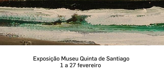 “à superfície” em exposição no Museu da Quinta de Santiago