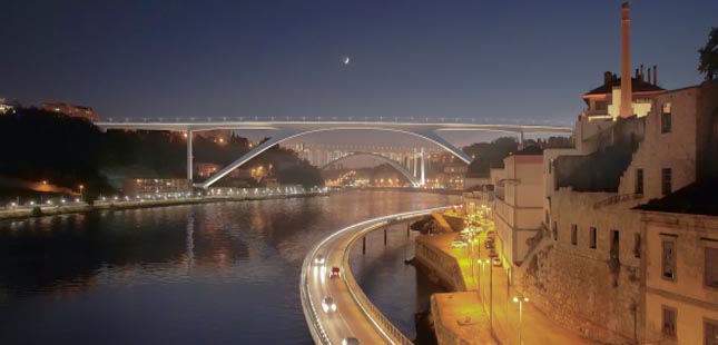 Metro do Porto e Siza Vieira analisam proposta de inserção da nova ponte