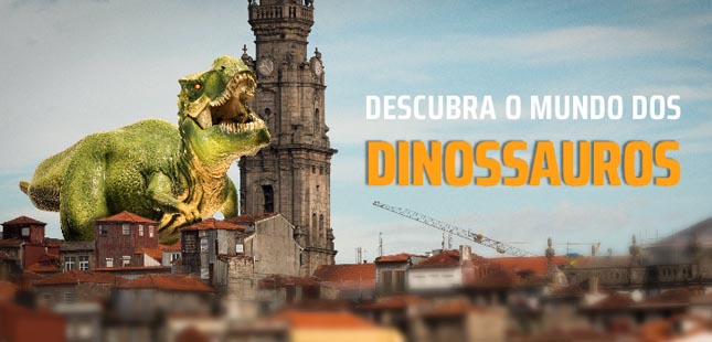 Dinossauros vão invadir a Alfândega do Porto