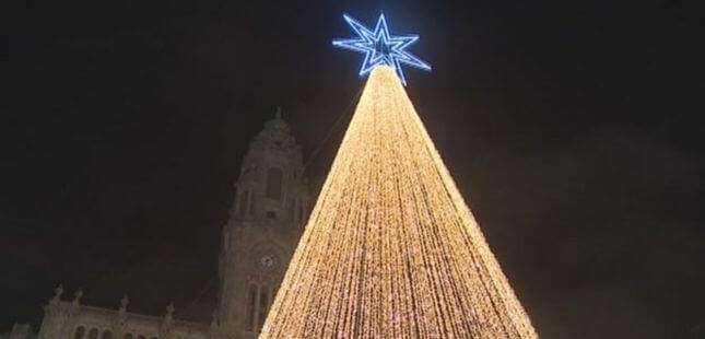 Porto: Iluminações de Natal estarão em mais de 80 ruas