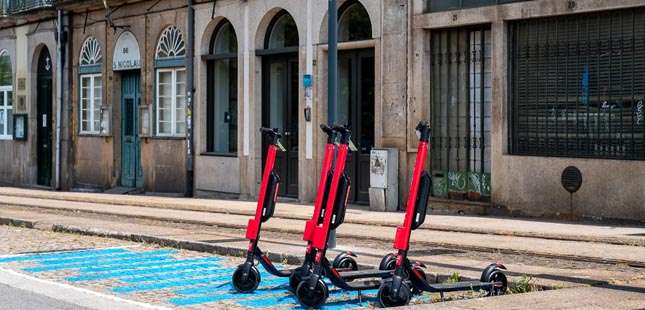 Porto tem mais de 700 novas trotinetes e estão a chegar bicicletas partilhadas