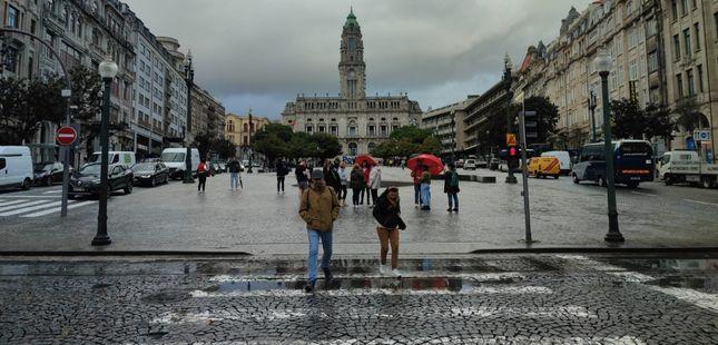 Porto sob aviso amarelo devido à “chuva persistente”