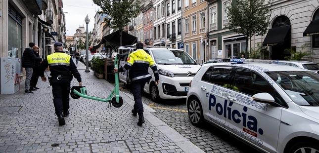 Polícia Municipal do Porto passa a multar trotinetes