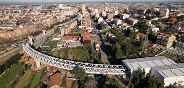 Metro do Porto divulga novas imagens do Viaduto de Santo Ovídio