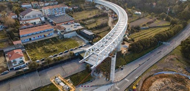 Trabalhos do viaduto de Santo Ovídio na “reta final”, anuncia Metro do Porto